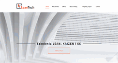 Desktop Screenshot of leantech.com.pl
